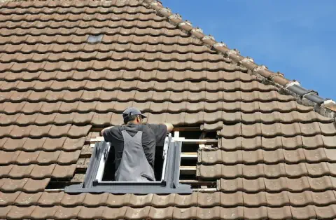 Pose de velux - Lunac